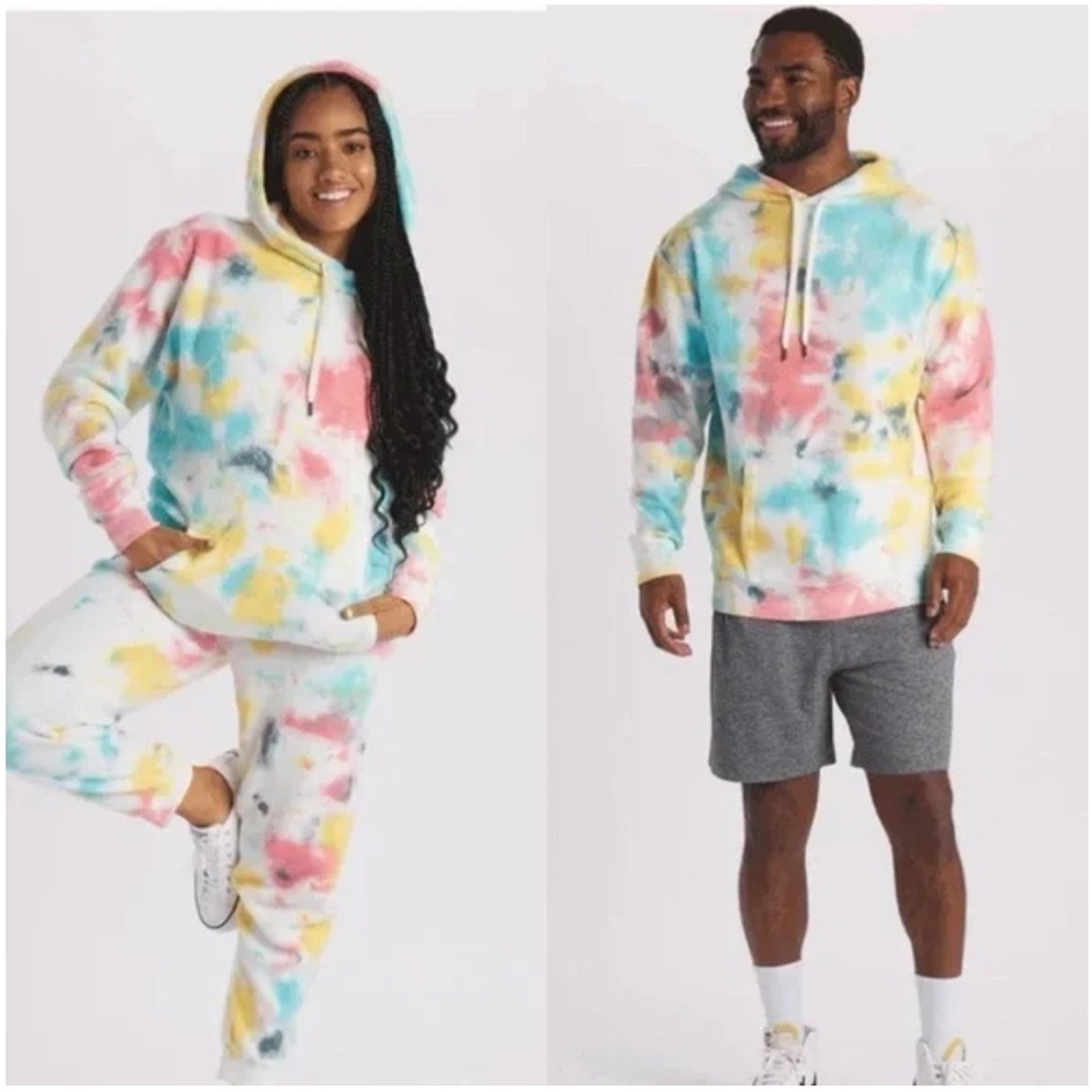 Feat Unisex Blanketblend Hoodie in Pastel Pebble Size Small
